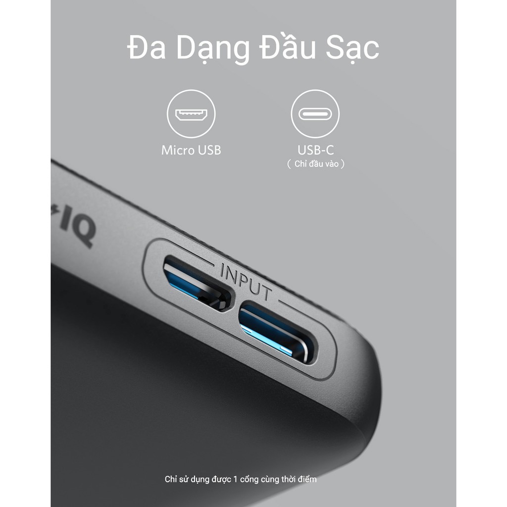 Pin sạc dự phòng ANKER PowerCore Slim 10000mAh - A1229