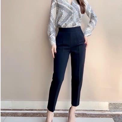 Quần Baggy Nữ lưng thun chất thun cát nhật Bigsize 70-95kg -XMHH-Baggy công sở