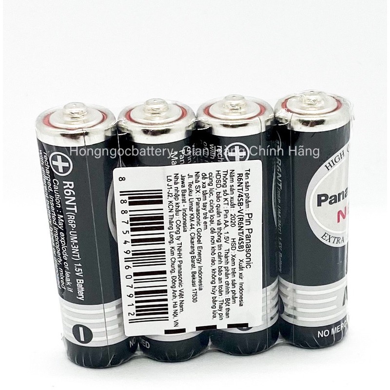 Pin Panasonic AA Dung Lượng Cao R6NT/4SB
