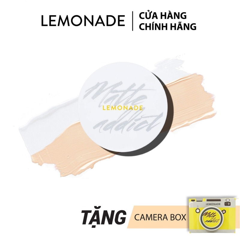 Phấn nước kiềm dầu Lemonade Matte Addict Dual Cushion 16g