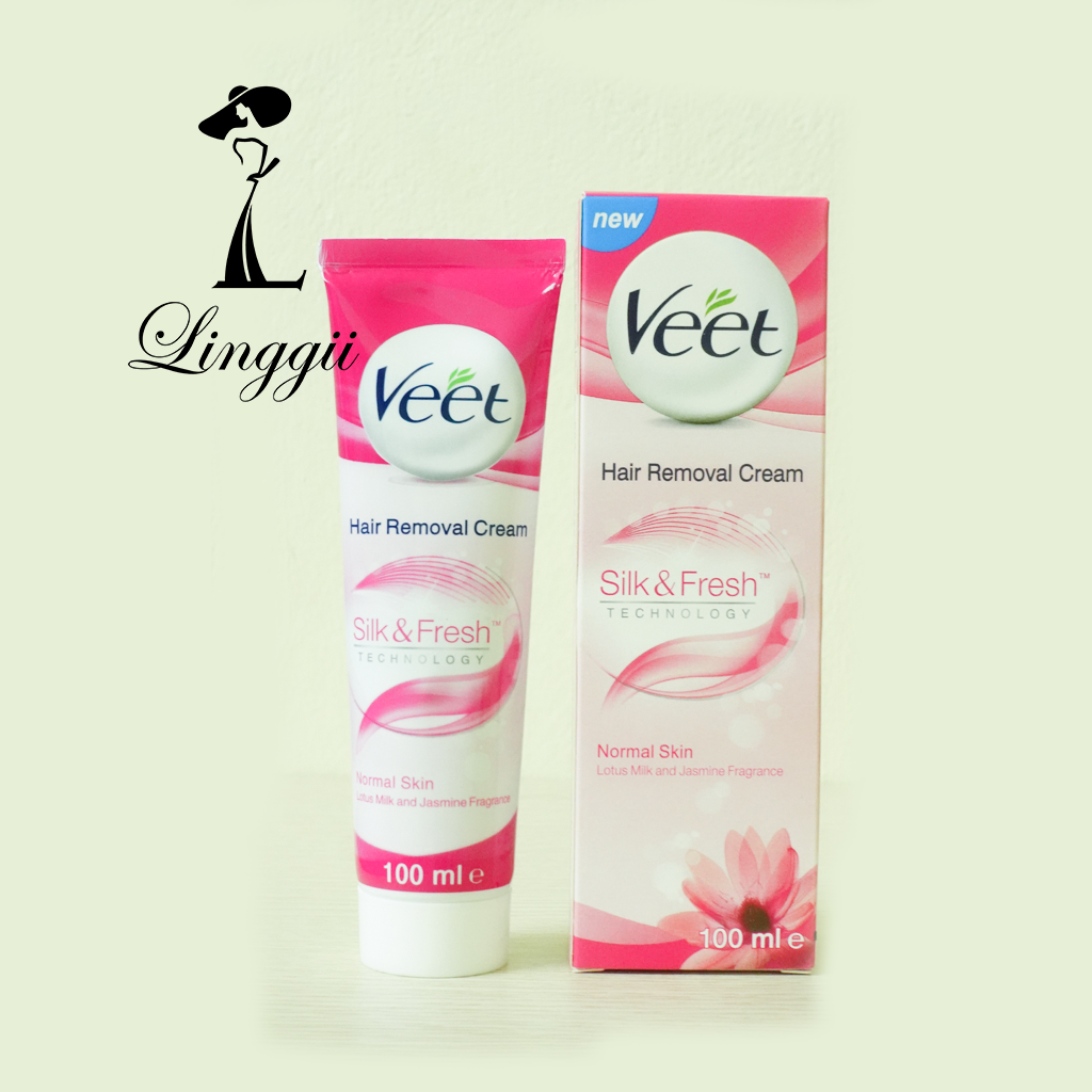 Kem tẩy lông Veet Silk Fresh pháp 100g