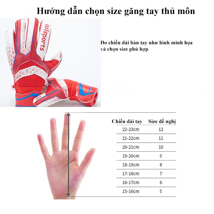 Găng tay thủ môn có xương S1003
