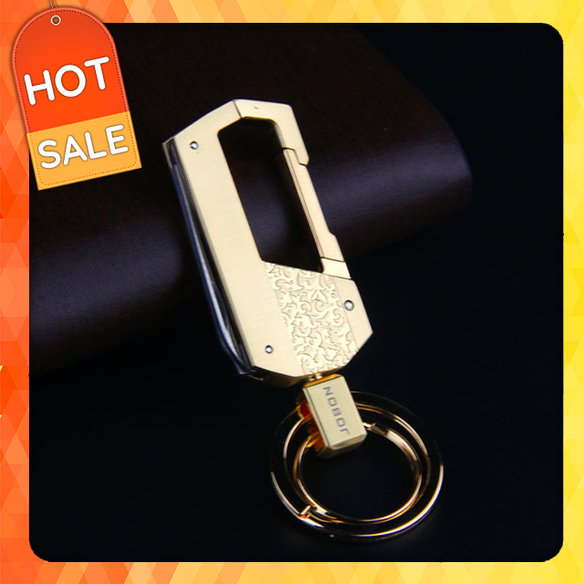 [Siêu Rẻ] Móc khóa xe ô tô xe máy Jobon ZB-8735, chất liệu inox không rỉ, kèm dụng cụ đang năng cao cấp - móc khóa đa năng