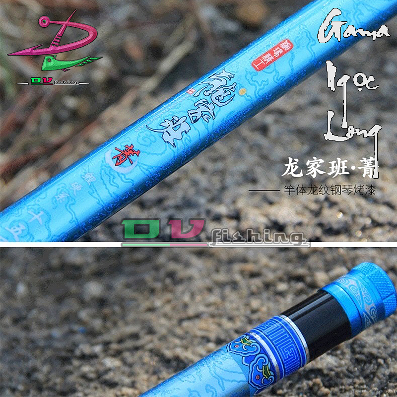 CẦN CÂU ĐÀI GAMA { NGỌC LONG } 6H CẦN CÂU CAO CẤP