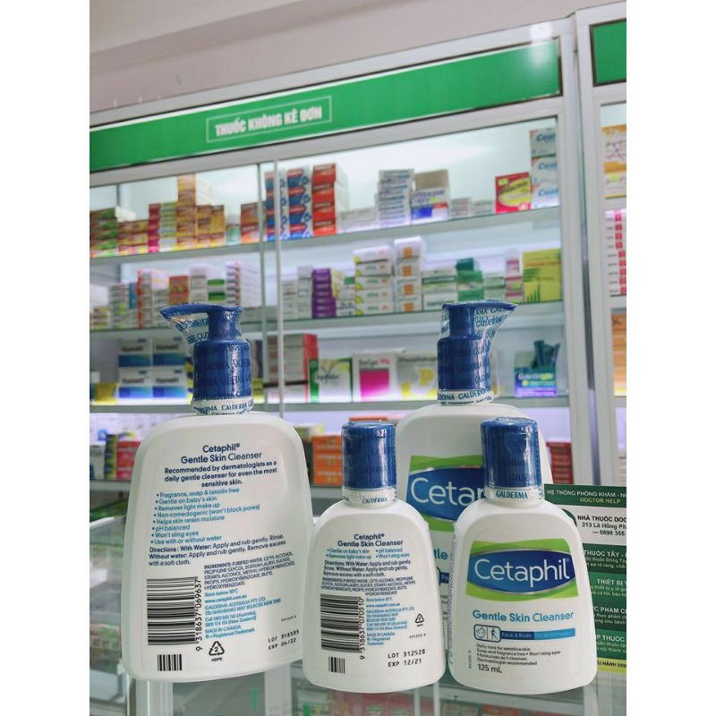 Sữa rửa mặt Cetaphil cho da mụn da nhạy cảm