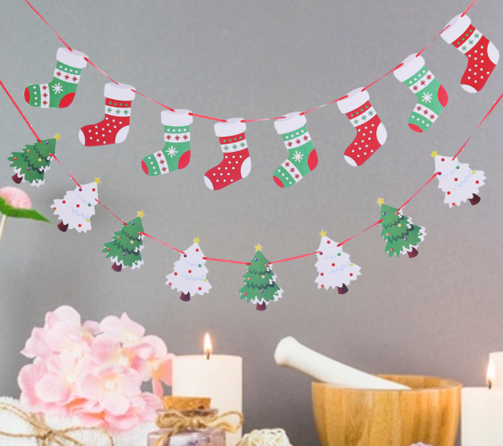 BST 02 CỜ TREO NOEL NHIỀU MẪU ...