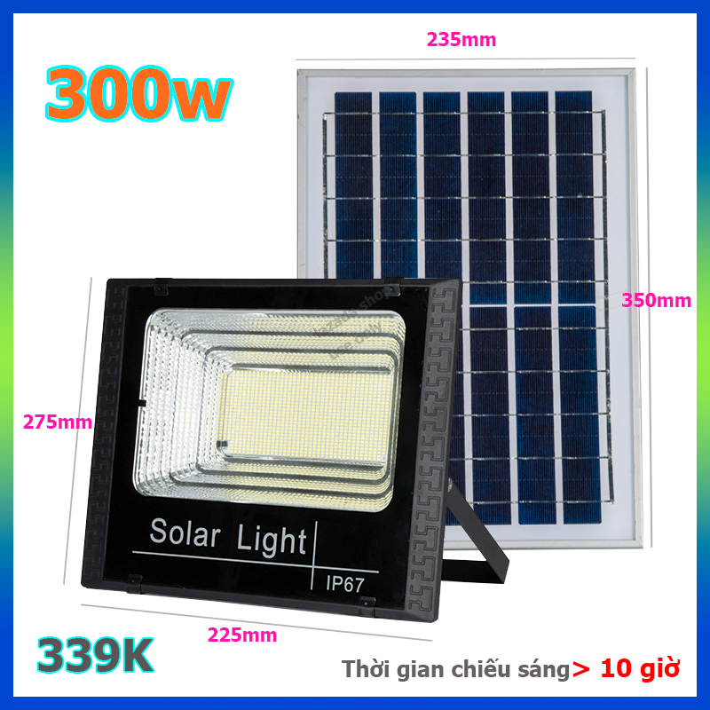Đèn năng lượng mặt trời 200W 300W