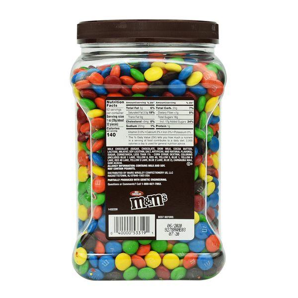 KẸO SOCOLA SỮA MỸ M&M MILK CHOCOLATE PANTRY SIZE (HỘP 1.75KG) [Date 3.2023]