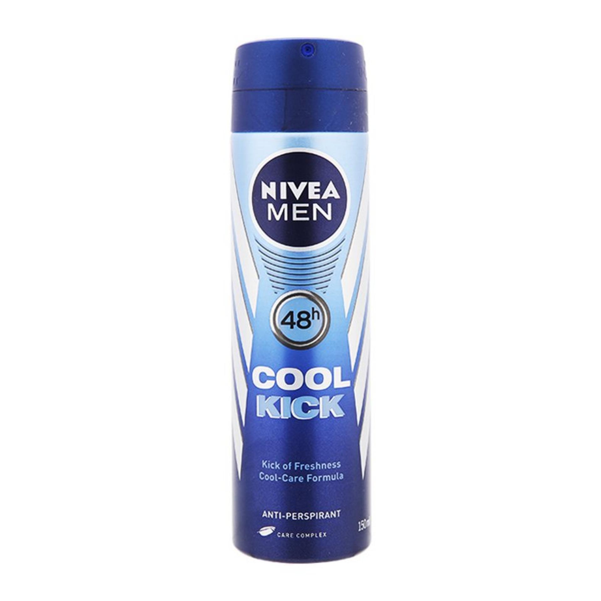 Xịt khử mùi Nivea Men mát lạnh 150ml