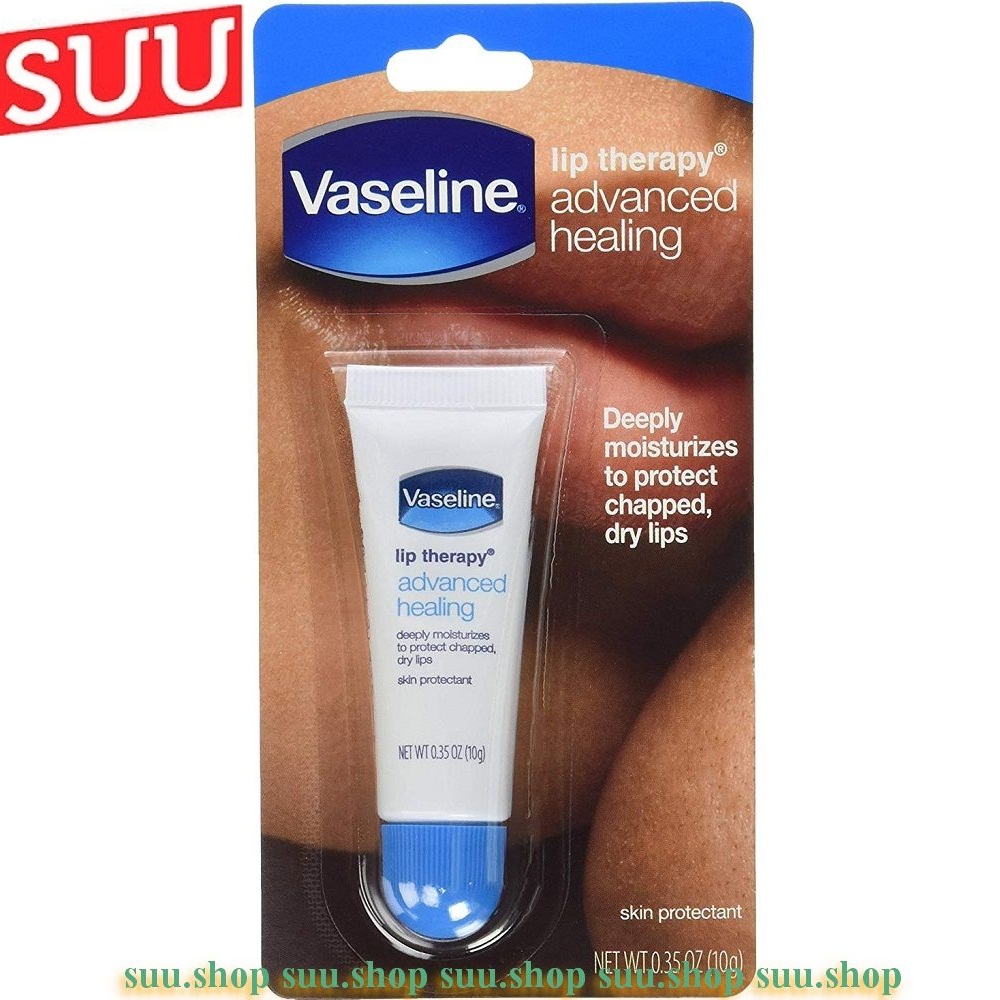 Tuýp Dưỡng Môi 10g Vaseline Lip Therapy Advanced Healing