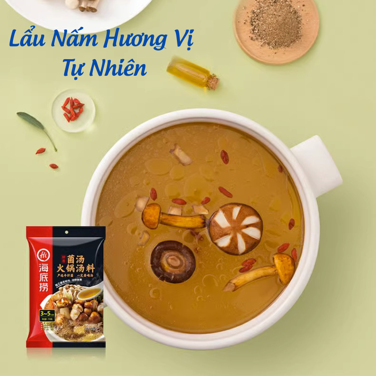 Cốt Lẩu Nấm Haidilao