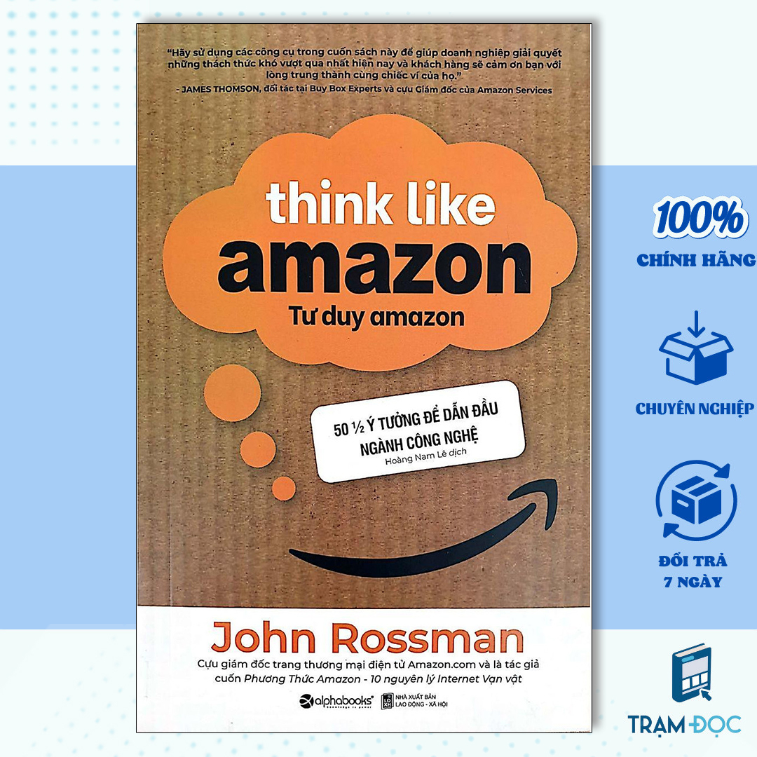 Sách - Tư Duy Amazon - Think Like Amazon