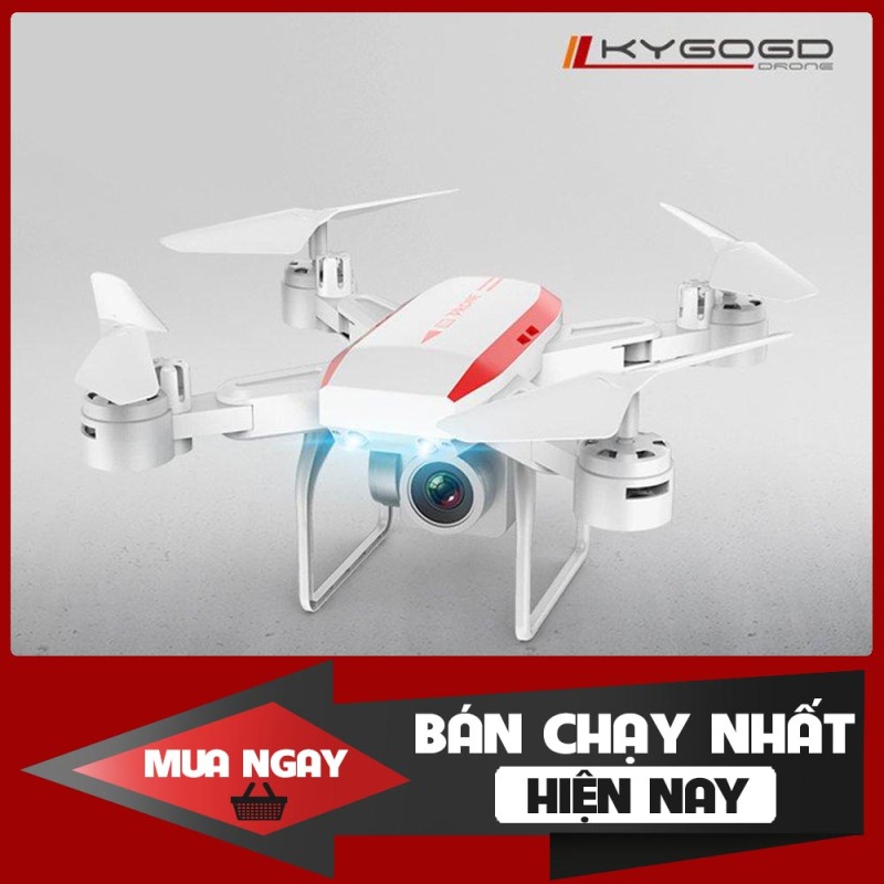 Flycam Drone KY606D Camera tiêu chuẩn, pin lớn 1800MAH bay 20 phút, flycam giá tốt, đủ bộ tay cầm và camera