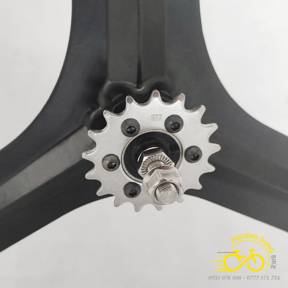 Vành nhôm 3 đao xe đạp 700C cho Fixed Gear, Road