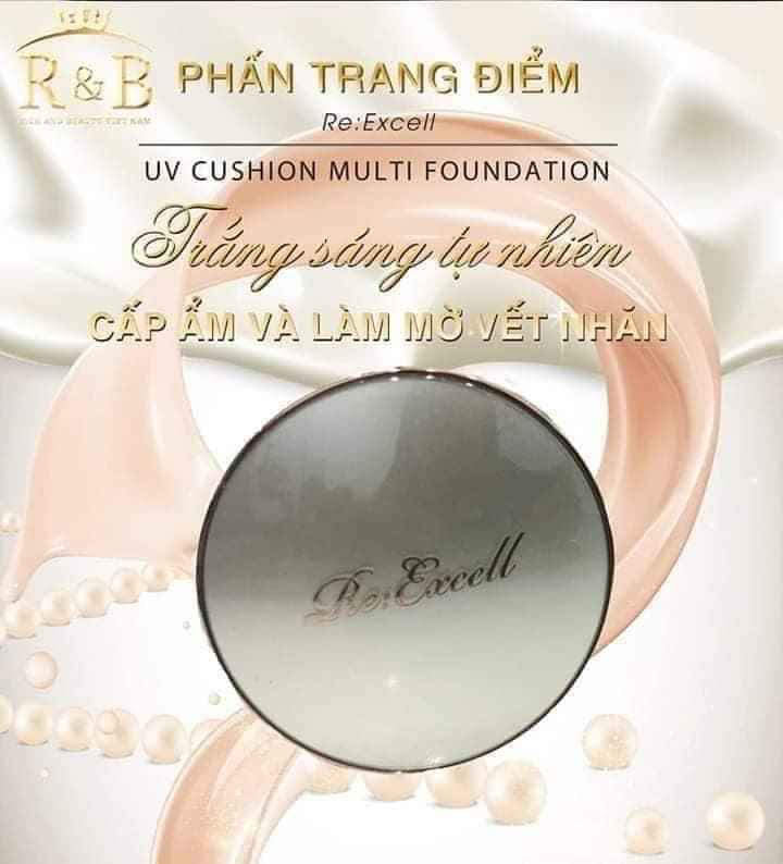 Phấn nước Re:Excell UV Cushion Multi Foundation