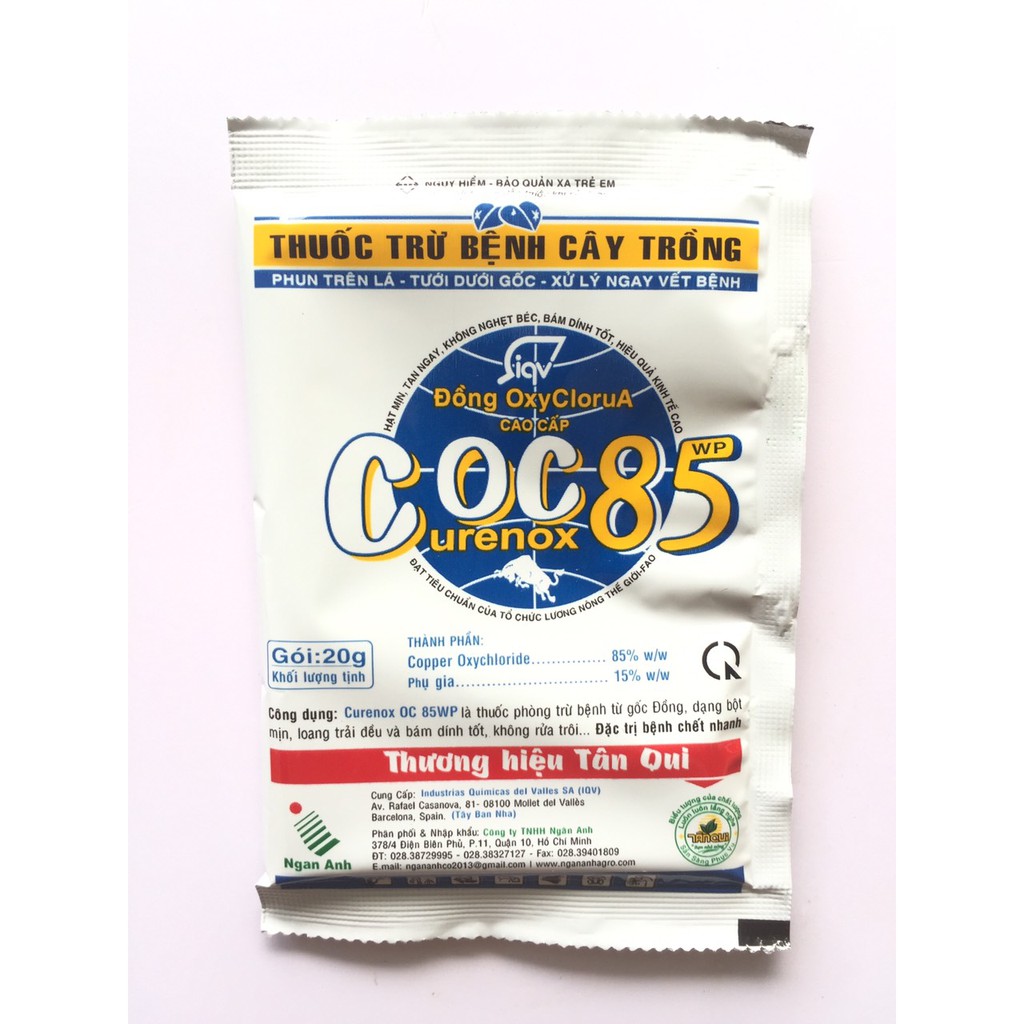 COC 85 - coc 85wp - coc trừ bệnh cây trồng