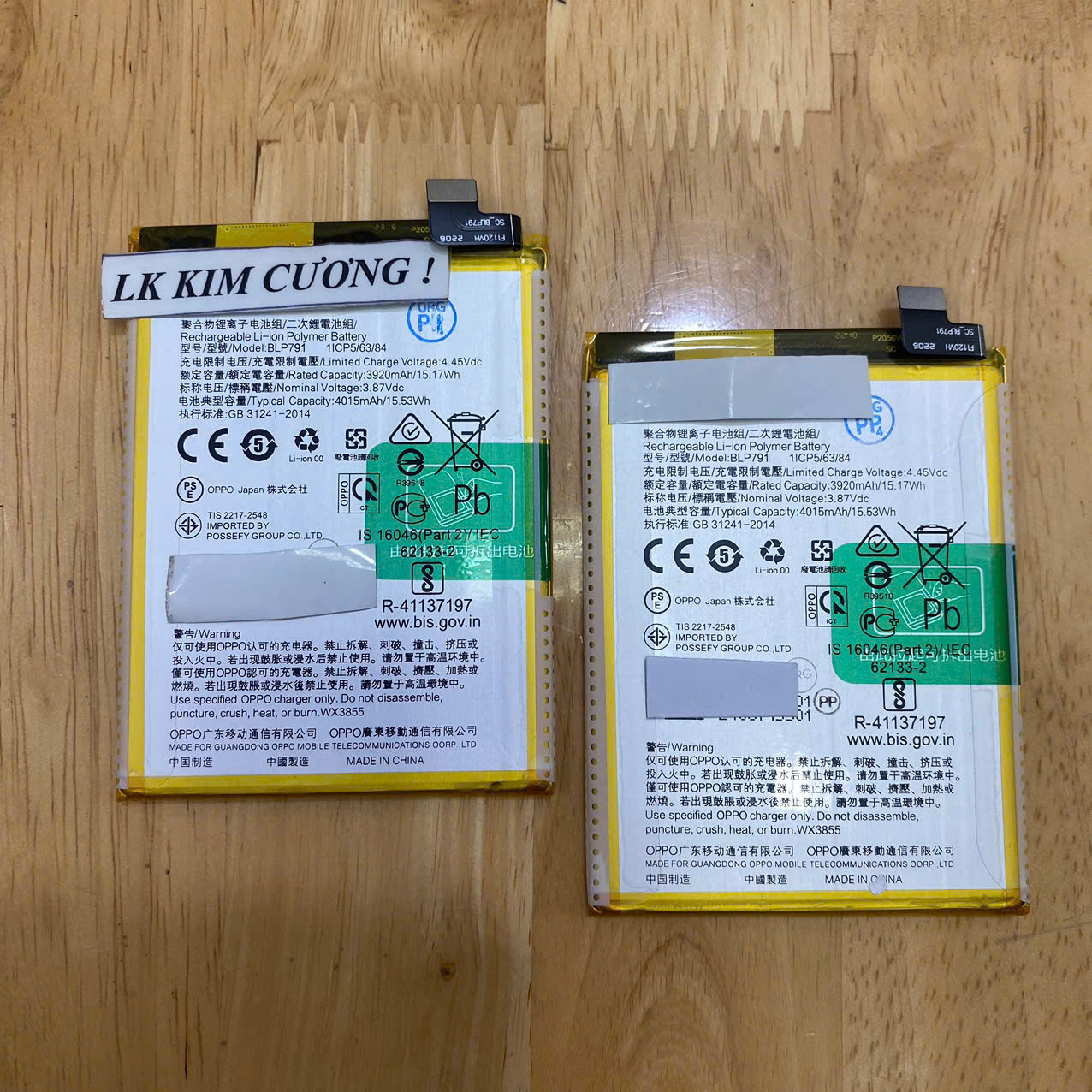 Pin BLP791 dành cho oppo reno 4