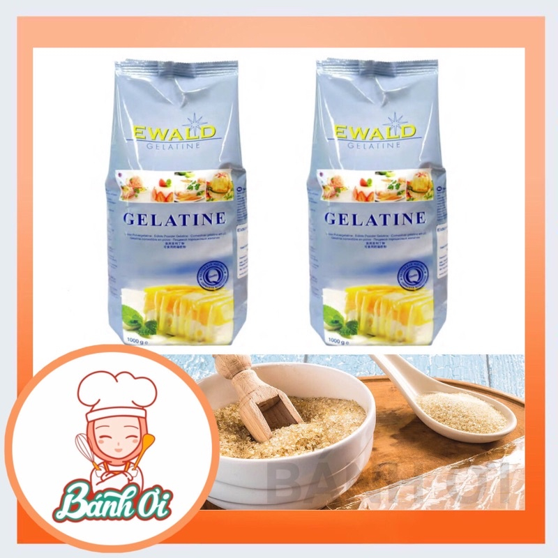 BỘT GELATINE EWALD ĐỨC (50gr)