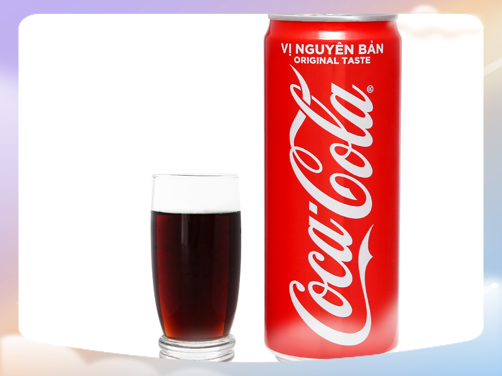 Nước Giải Khát Coca-Cola bao bì trúng thưởng 320ml (1 lon)