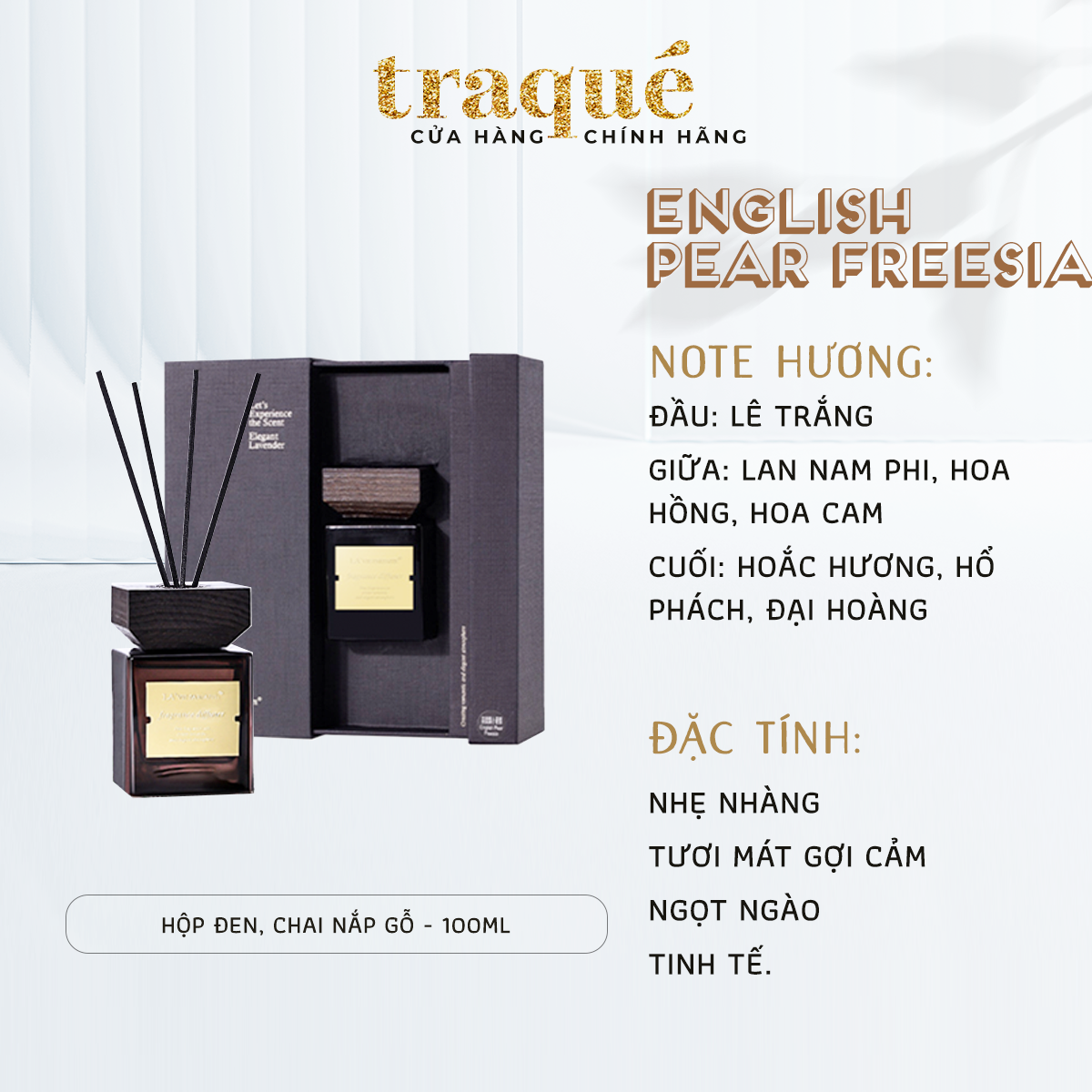 Tinh dầu khuếch tán thơm phòng lavie parfaite