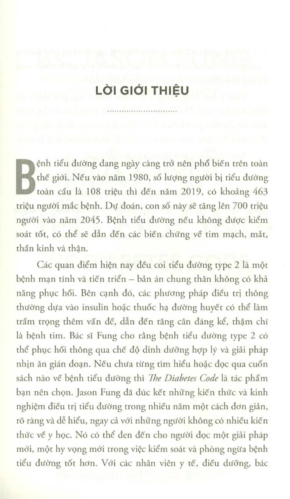 Mật Mã Tiểu Đường