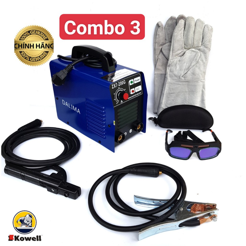 Máy hàn que Dalima zx7 200 hàn siêu khoẻ