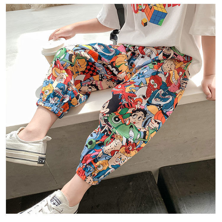 Quần jogger họa tiết hoạt hình cho bé |( N00812 )