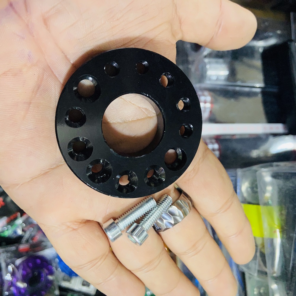 [HÀNG THAY THẾ] THỚT XOAY CO XĂNG BÌNH XĂNG CON TRANG TRÍ XE CAO CẤP (MÀU ĐEN)