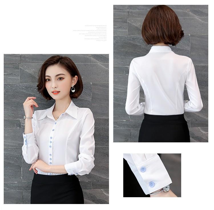 LB-21qu ÁO SƠ MI CÔNG SỞ TRẮNG - HÀNG BIGSIZE