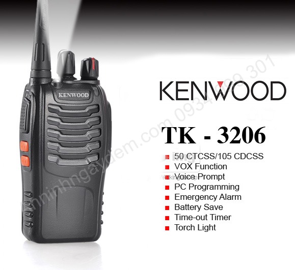 Bộ đàm Kenwood TK 3206