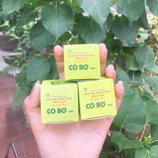 COMBO 3 HỘP KEM LOẠI BỎ THÂM NÁCH HÔI NÁCH  GIA TRUYỀN CÔ BƠ HẾT HÔI SẠCH THÂM CHỈ SAU 3 TUẦN