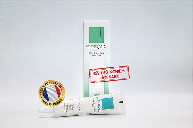 Sodermix Cream 15g - Kem mờ sẹo lồi, sẹo phì đại, chàm Sodemix
