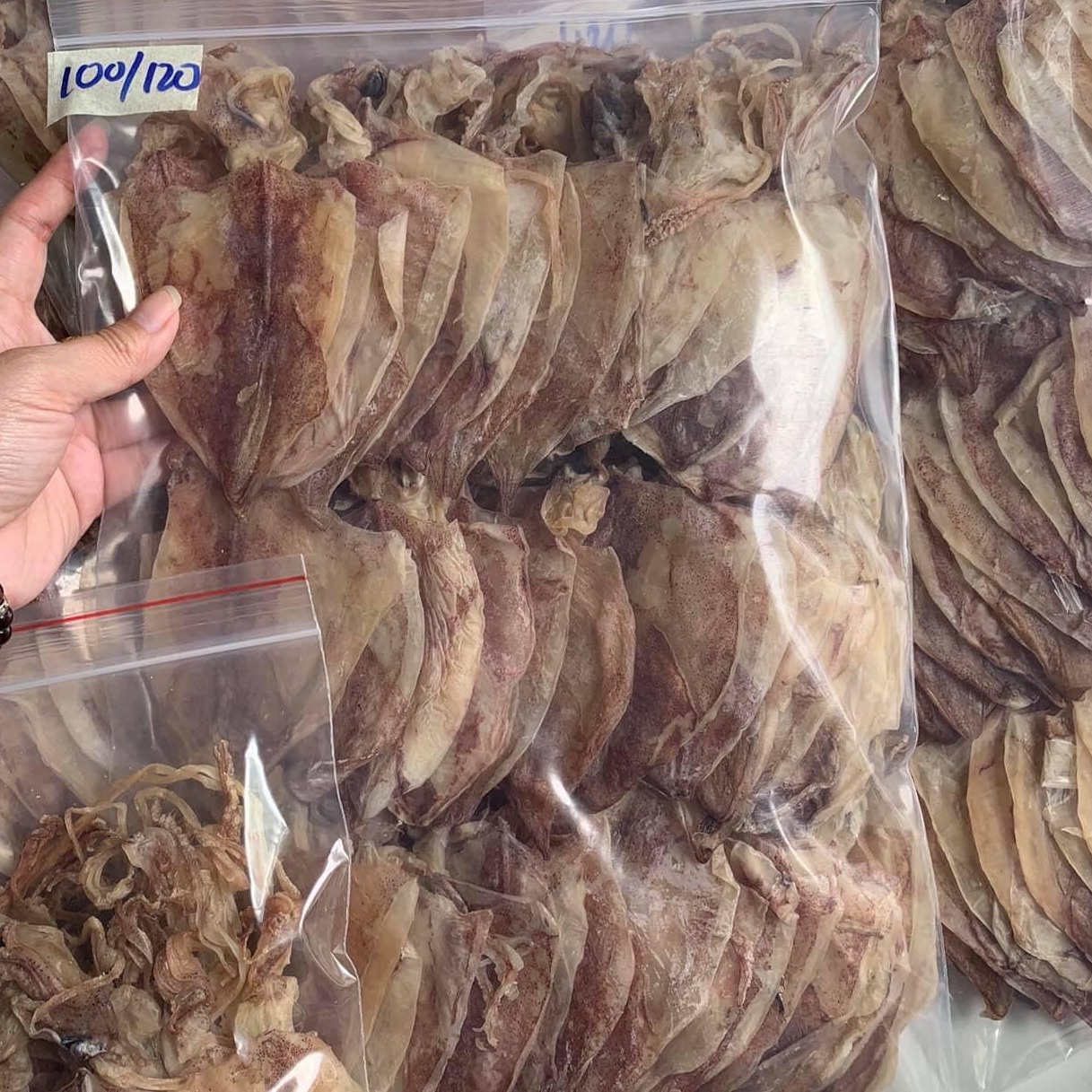 [HCM]Mực size 100/120 (túi nửa kg)