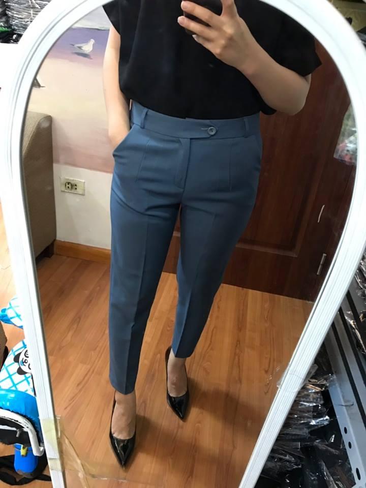 [HCM]Baggy Mango fom đẹp màu XANH