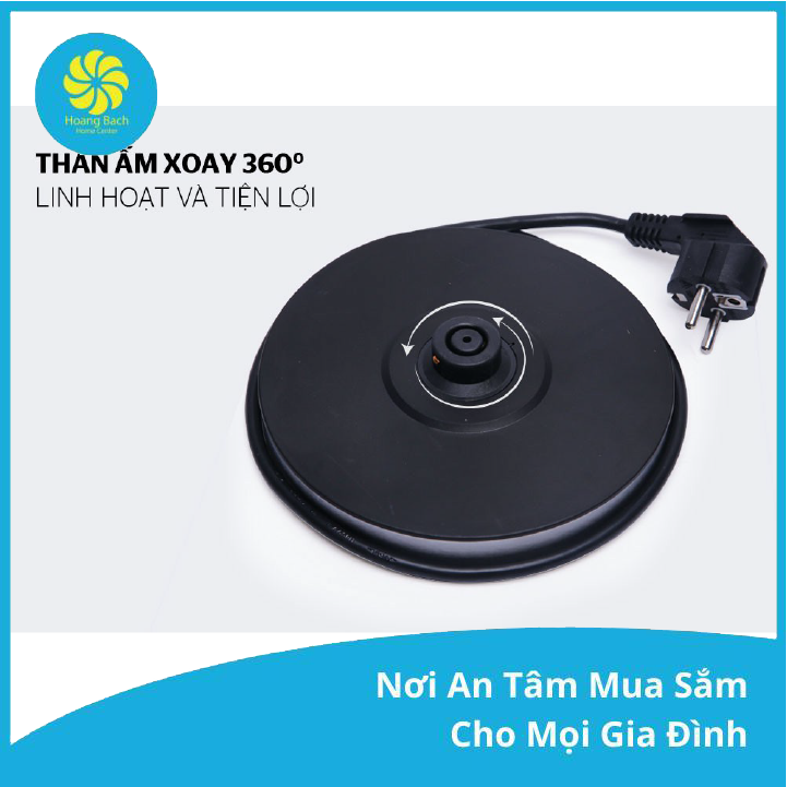 Ấm siêu tốc thủy tinh Sunhouse SHD1217
