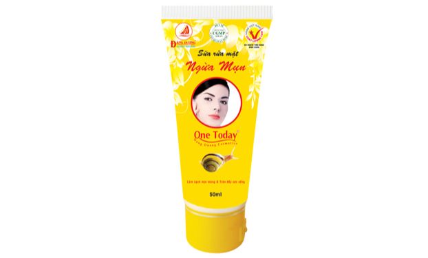 Sữa rửa mặt ngừa mụn one today 60ml