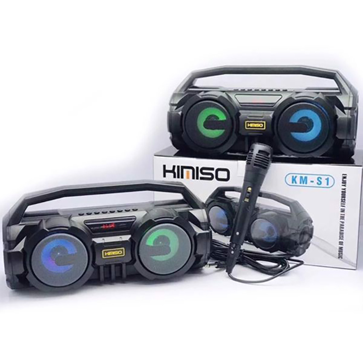 Loa karaoke Kimiso KM-S1 có bluetooth kèm mic