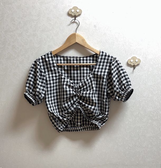 Áo croptop caro siêu hot ảnh thật 100%