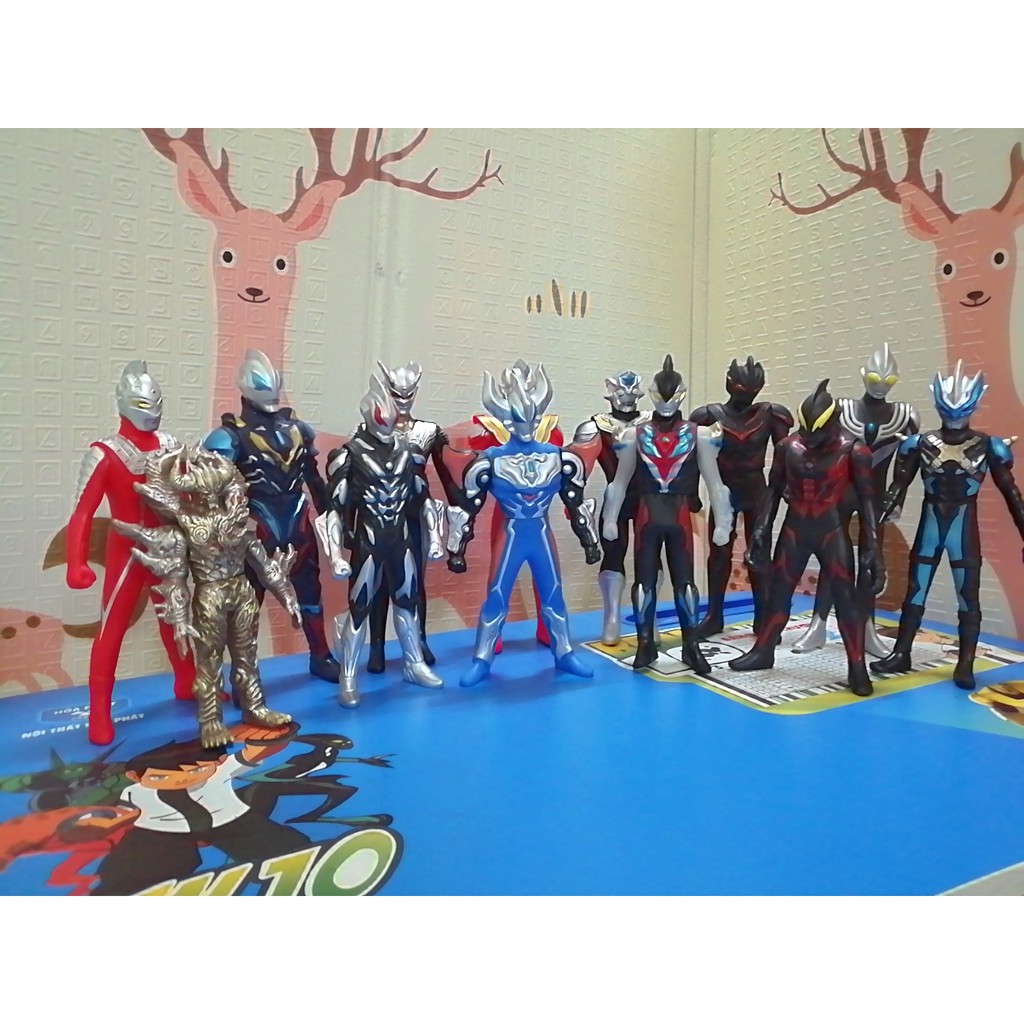 Mô hình Ultraman cao 23 cm ( phần 1 ) Siêu nhân điện quang