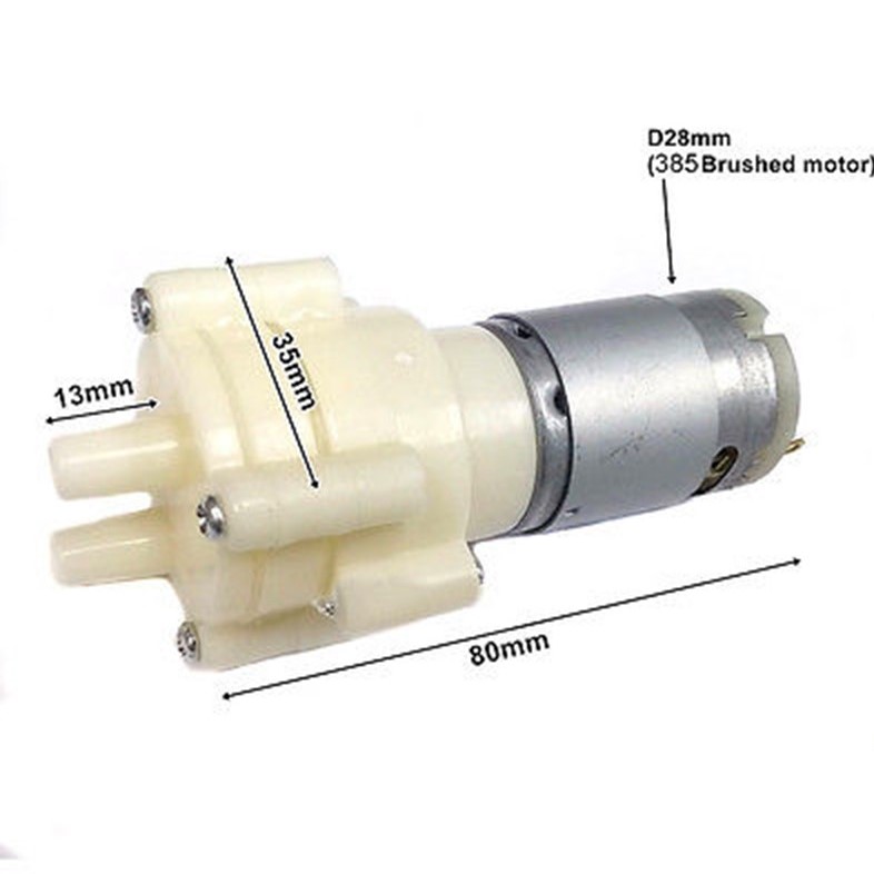 Water pump inflatable mini 12V pump diaphragm pressure suction water directly