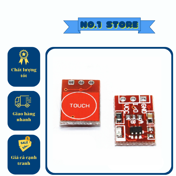 Cảm biến chạm công tắc cảm ứng mini TTP223