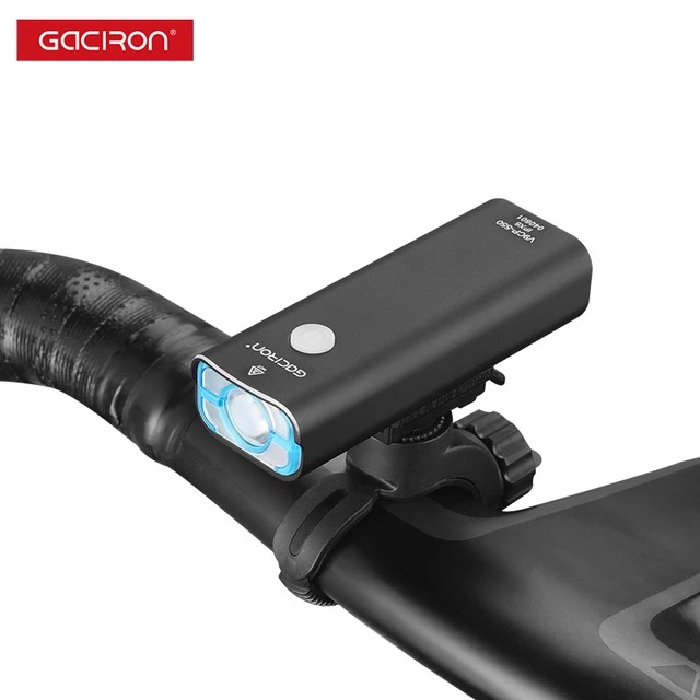 [CHÍNH HÃNG] ĐÈN TRƯỚC XE ĐẠP GACIRON V9CP – 550LUMEN