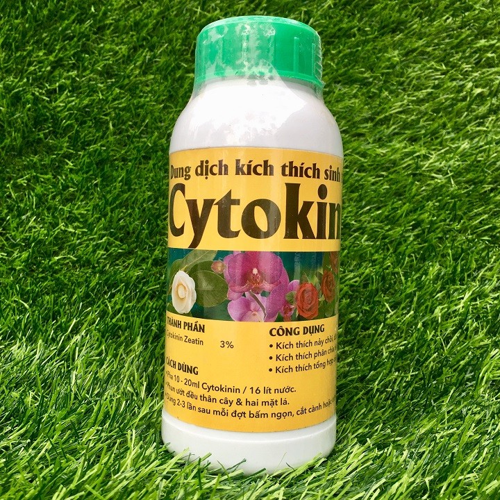 Dung dịch hữu cơ tự nhiên Cytokinin kích thích nảy chồi chai 500ml