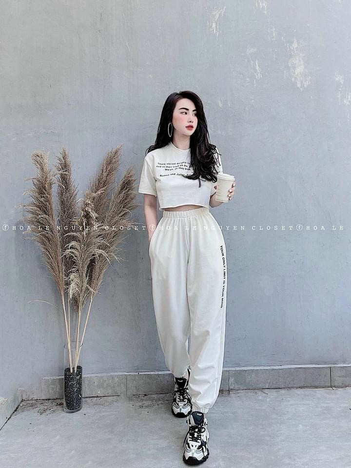 Sét bộ nữ thể thao dạo phố