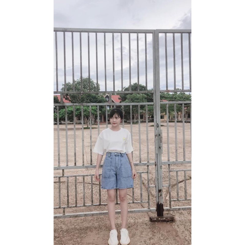 QUẦN NGỐ JEANS TÚI ĐẮP✨