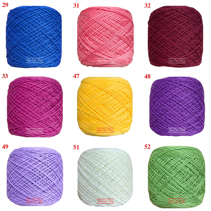 Cotton Việt Nam Sợi 1mm. (Nặng 100g)