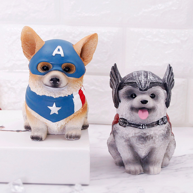 [HCM]Ống Tiết Kiệm Chó Siêu Anh Hùng Marvel