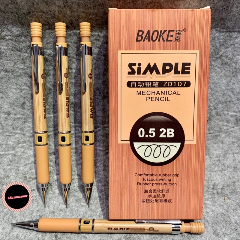 Bút Chì Kim Baoke ngòi 0.5mm và 0.7mm cao cấp