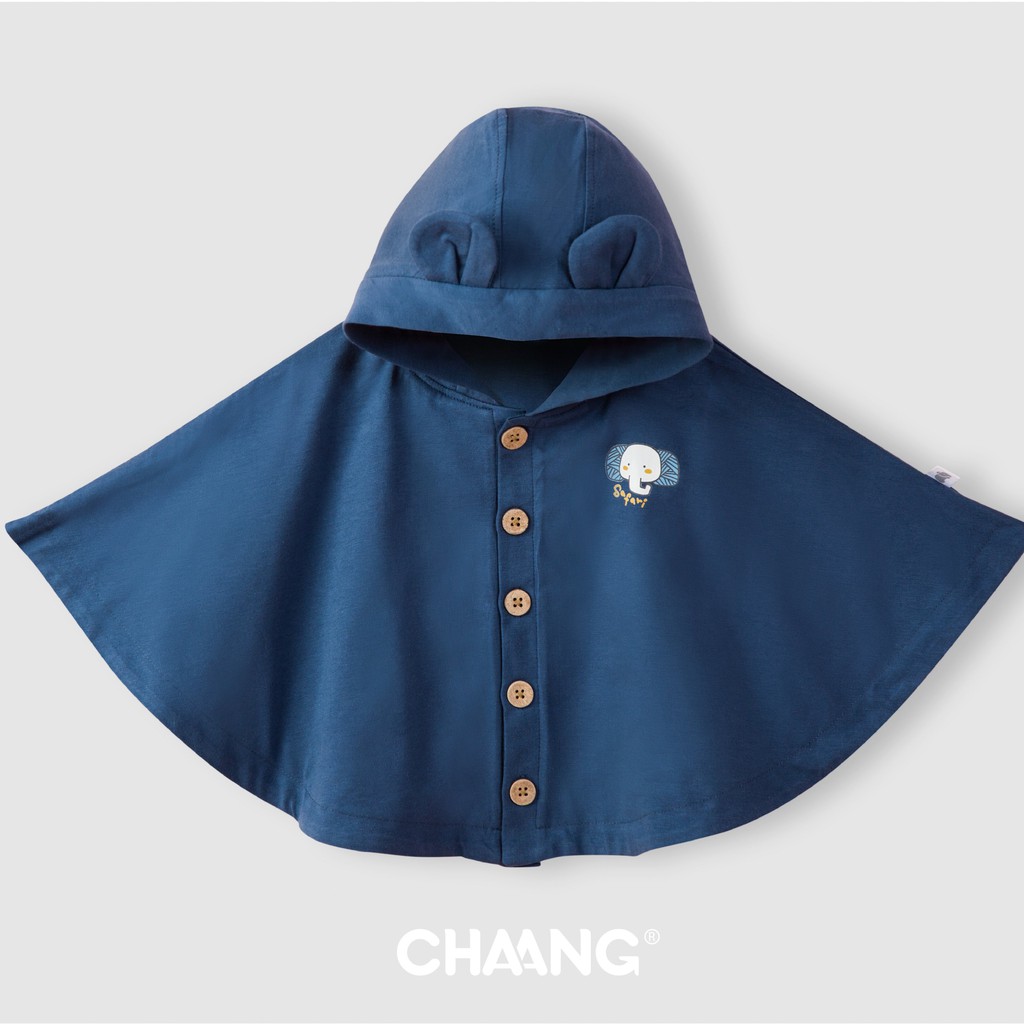 [CHỈ 21-24.06-Nhập mã LAZADAFASHION2 giảm 20% đơn từ 199k] Áo Cape Safari Xanh Chaang