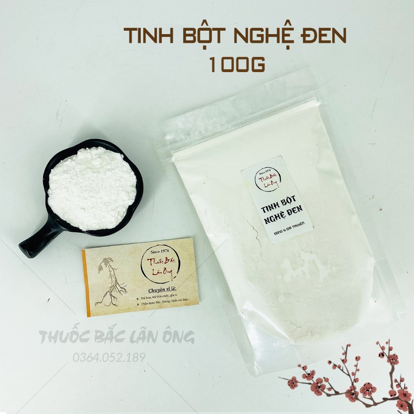 Tinh bột nghệ đen nguyên chất 100g